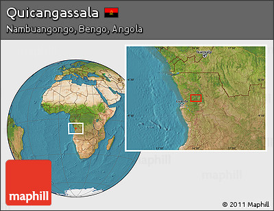 Satellite Location Map of Quicangassala