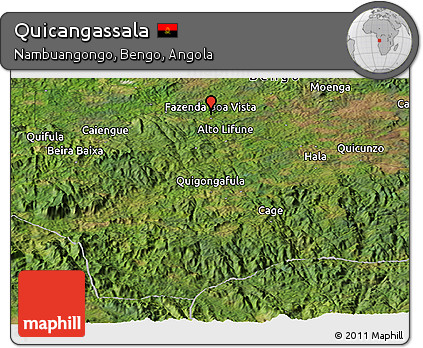Satellite Panoramic Map of Quicangassala