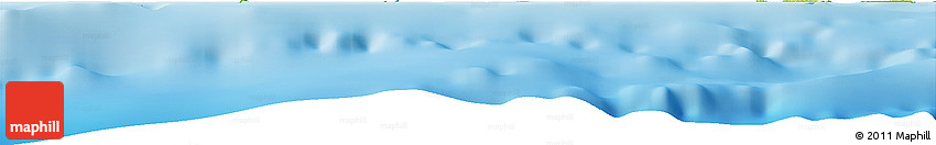 Physical Horizon Map of the Area around 8° 12' 42" S, 150° 31' 30" E