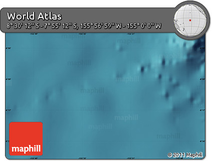 Satellite Map of the Area around 8° 12' 42" S, 155° 28' 29" W