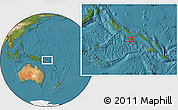 Satellite Location Map of the area around 8° 12' 42" S, 157° 19' 29" E