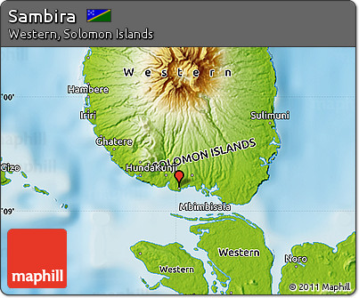 Physical Map of Sambira