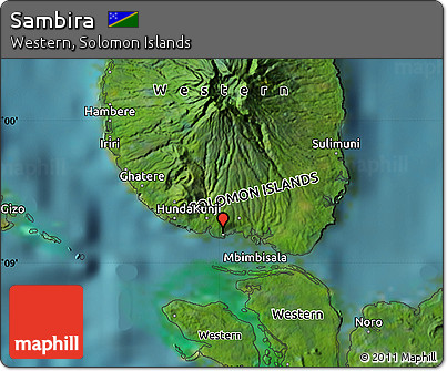 Satellite Map of Sambira
