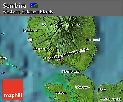 Satellite Map of Sambira