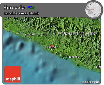 Satellite 3D Map of Hurepelo