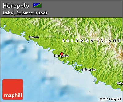 Physical Map of Hurepelo