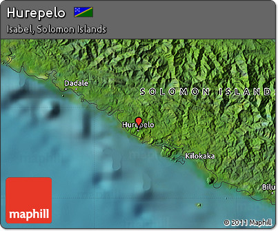 Satellite Map of Hurepelo