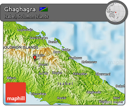 Physical 3D Map of Ghaghagra