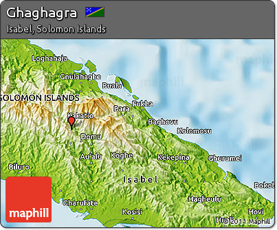 Physical 3D Map of Ghaghagra