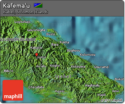 Satellite 3D Map of Kafema'u