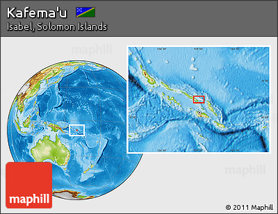 Physical Location Map of Kafema'u