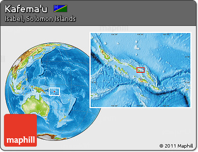 Physical Location Map of Kafema'u