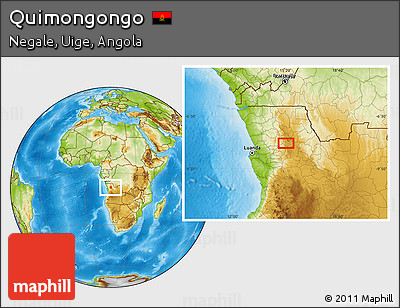 Physical Location Map of Quimongongo