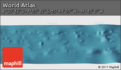 Satellite Panoramic Map of the Area around 8° 12' 42" S, 15° 13' 29" W