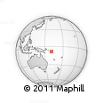 Outline Map of Maluu, rectangular outline