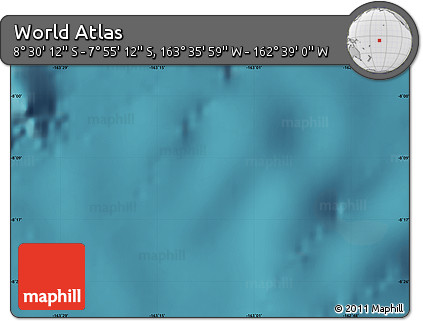 Satellite Map of the Area around 8° 12' 42" S, 163° 7' 30" W