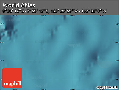 Satellite Map of the Area around 8° 12' 42" S, 163° 7' 30" W