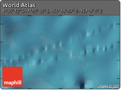 Satellite Map of the Area around 8° 12' 42" S, 166° 40' 30" E