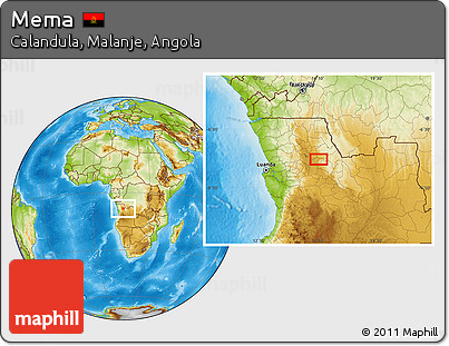Physical Location Map of Mema