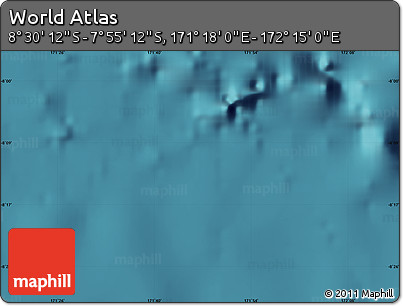 Satellite Map of the Area around 8° 12' 42" S, 171° 46' 30" E