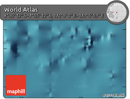 Satellite Map of the Area around 8° 12' 42" S, 172° 37' 30" E
