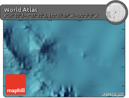 Satellite Map of the Area around 8° 12' 42" S, 172° 28' 29" W