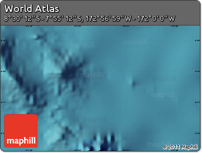 Satellite Map of the Area around 8° 12' 42" S, 172° 28' 29" W
