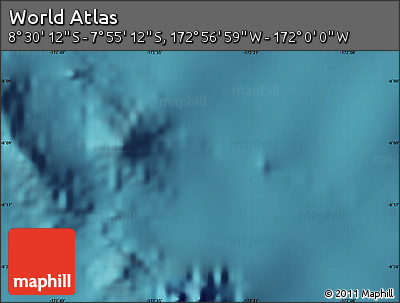 Satellite Map of the Area around 8° 12' 42" S, 172° 28' 29" W