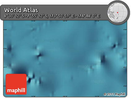 Satellite Map of the Area around 8° 12' 42" S, 174° 19' 29" E