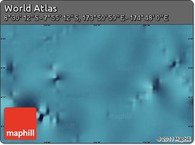 Satellite Map of the Area around 8° 12' 42" S, 174° 19' 29" E