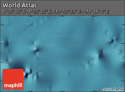 Satellite Map of the Area around 8° 12' 42" S, 174° 19' 29" E