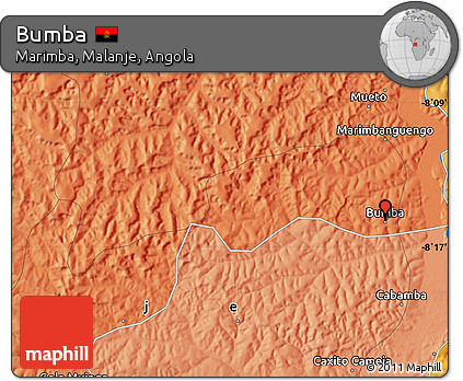 Political Map of Bumba