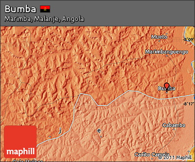 Political Map of Bumba