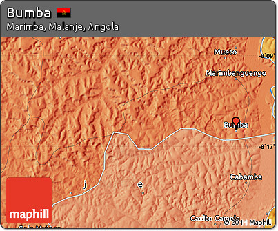 Political Map of Bumba