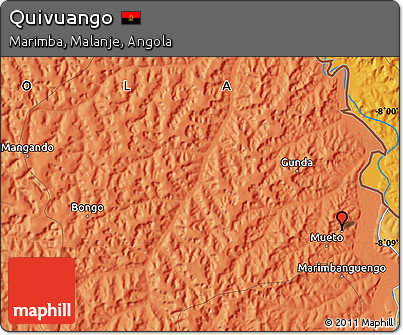 Political Map of Quivuango