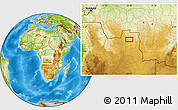 Physical Location Map of Mazunda