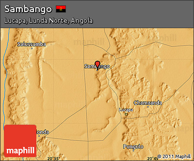 Political Map of Sambango