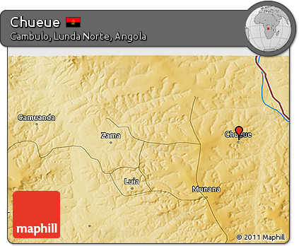 Physical 3D Map of Chueue