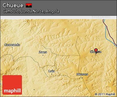 Physical 3D Map of Chueue