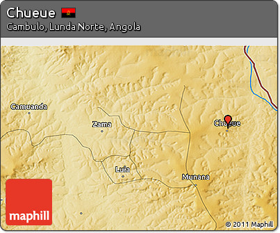 Physical 3D Map of Chueue