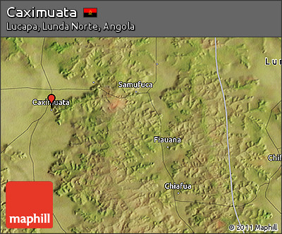 Satellite 3D Map of Caximuata