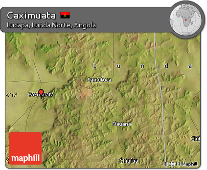 Satellite Map of Caximuata