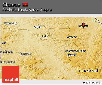 Physical Panoramic Map of Chueue