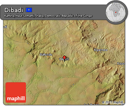 Satellite Map of Dibadi