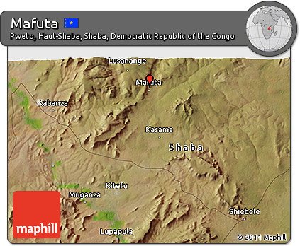Satellite 3D Map of Mafuta
