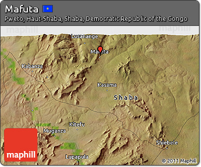 Satellite 3D Map of Mafuta