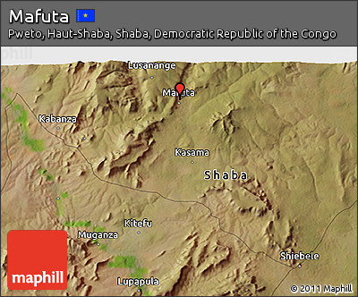 Satellite 3D Map of Mafuta