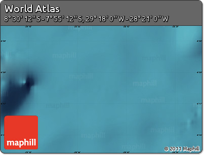 Satellite Map of the Area around 8° 12' 42" S, 28° 49' 30" W
