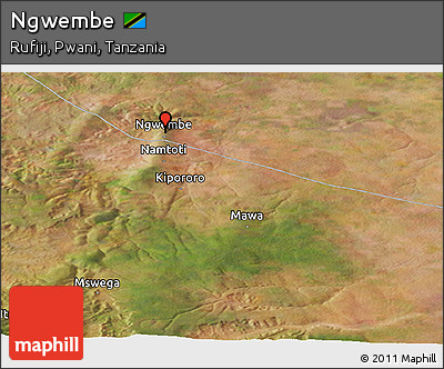 Satellite Panoramic Map of Ngwembe