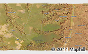 Satellite 3D Map of the area around 8° 12' 42" S, 44° 7' 30" W